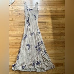 Vintage Floral Maxi Dress